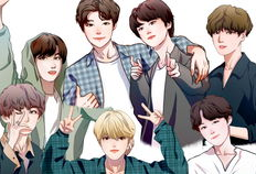 防弹少年团漫画,漫画中的青春旋律与梦想之旅